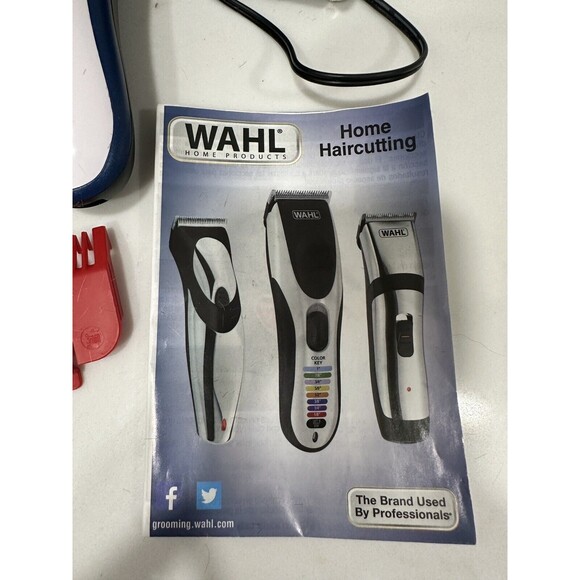 Wahl Clipper Pro Complete Haircutting Groom Kit with Easy Color Coded Guide Comb - Picture 5 of 8